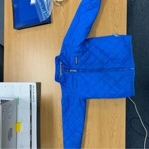 Patagonia Bright Blue Quilted Jacket